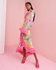 BLAIZ Celia B Willow Multi Print Midi Dress