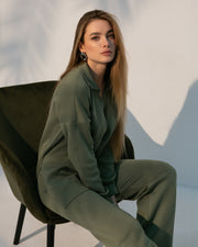 Lana Olive Trousers
