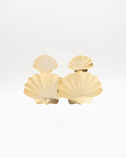 Golden  Seashell Earrings