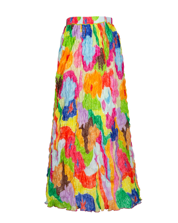 BLAIZ Celia B Lullaby Multi Print Maxi Skirt