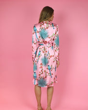 LOBO ROSA | BLAIZ | Pink Agave Print Robe