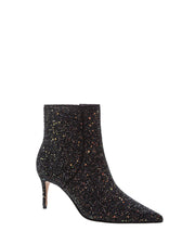 SCHUTZ | BLAIZ | Midnight Glitter Ankle Boots Shimmer Mid Heel