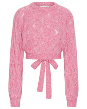 BLAIZ Custommade Tilia Pink Bow Sweater