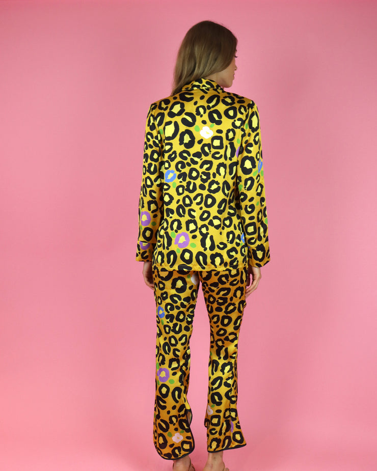 LOBO ROSA | BLAIZ | Leopard Print Trousers