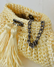 LADI FOR BLAIZ | BLAIZ | Cream Crochet Cross-Body Bag