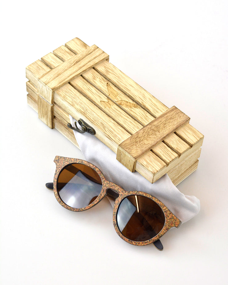 Brown Cork Sunglasses