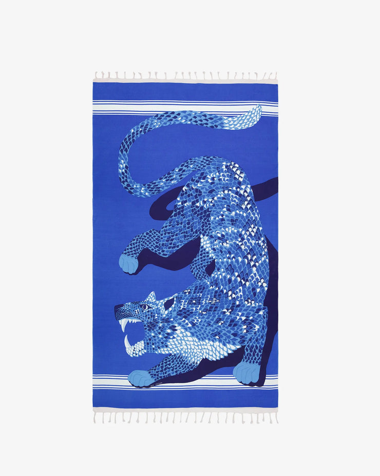 BLAIZ Inoui Editions Blue Neofelis Fouta Towel