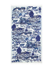 BLAIZ Inoui Editions Blue Reverie Fouta Towel