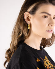 BLAIZ 227 Beatriz Gold Hoop Earrings
