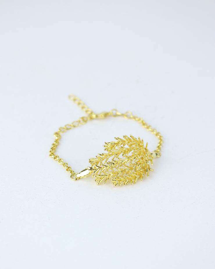 AMARJON | BLAIZ | Gold Branch Chain Bracelet