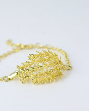 AMARJON | BLAIZ | Gold Branch Chain Bracelet