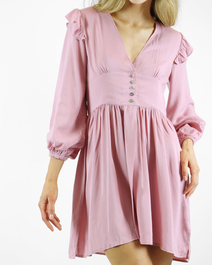 BLAIZ Palmacea Melissa Pink Mini Dress