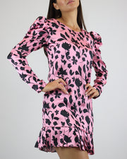 LOBO ROSA | BLAIZ | Pink Print Mini Dress
