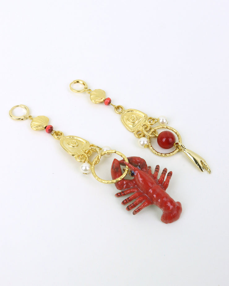 Lobster Claw earring