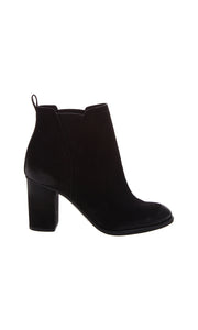 SCHUTZ | BLAIZ | Black Leather High Heeled Ankle Boots