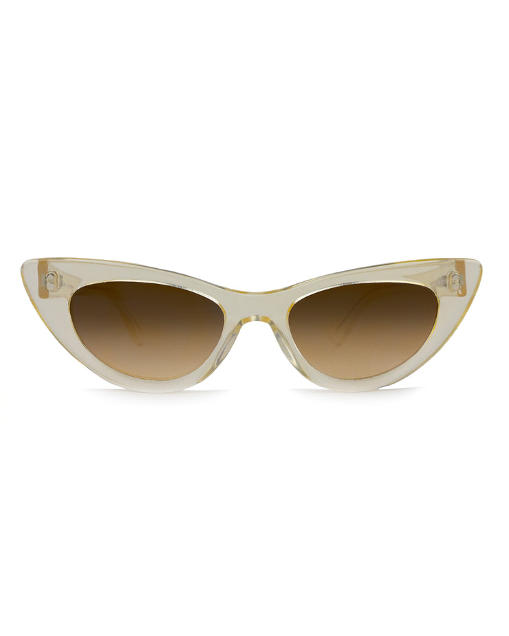 BLAIZ | Sienna Alexander Jackie Yellow Transparent Sunglasses