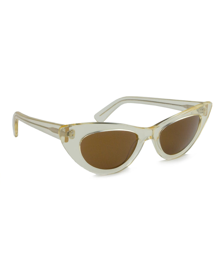 BLAIZ | Sienna Alexander Jackie Yellow Transparent Sunglasses