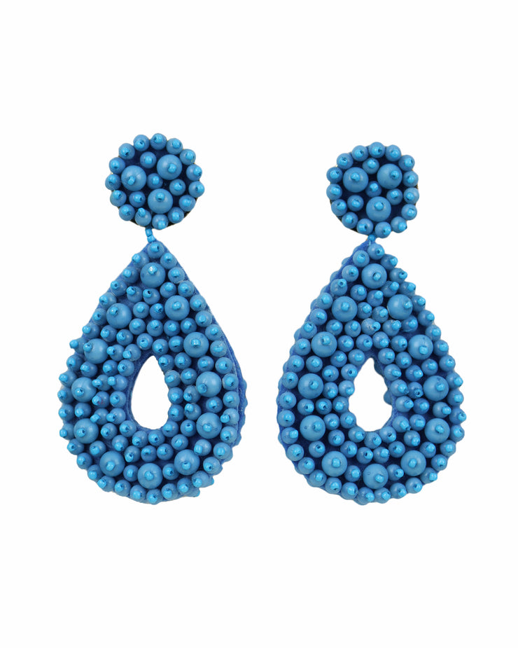 Blaiz 227 Azure Blue Beaded Earrings™