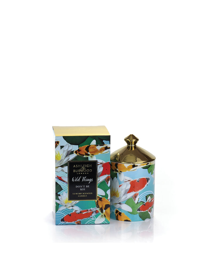 ASHLEIGH & BURWOOD | BLAIZ | Moroccan Spice Jasmine Lily Lemon Orange Narcissus Koi Scented Candle Home Fragrance Homeware Gift