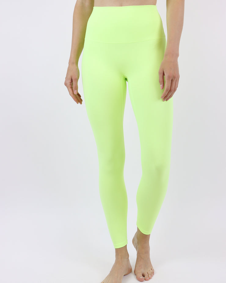 Blaiz Activewear Fluorescent Green Stephanie High Rise Leggings