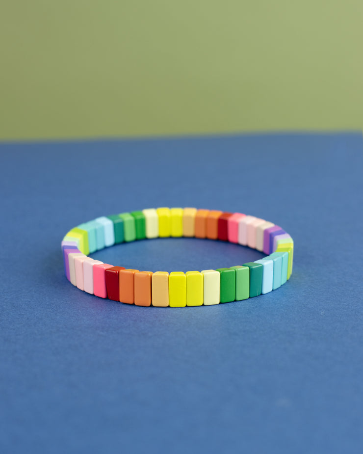 Blaiz 227 Rainbow Enamel Bracelet
