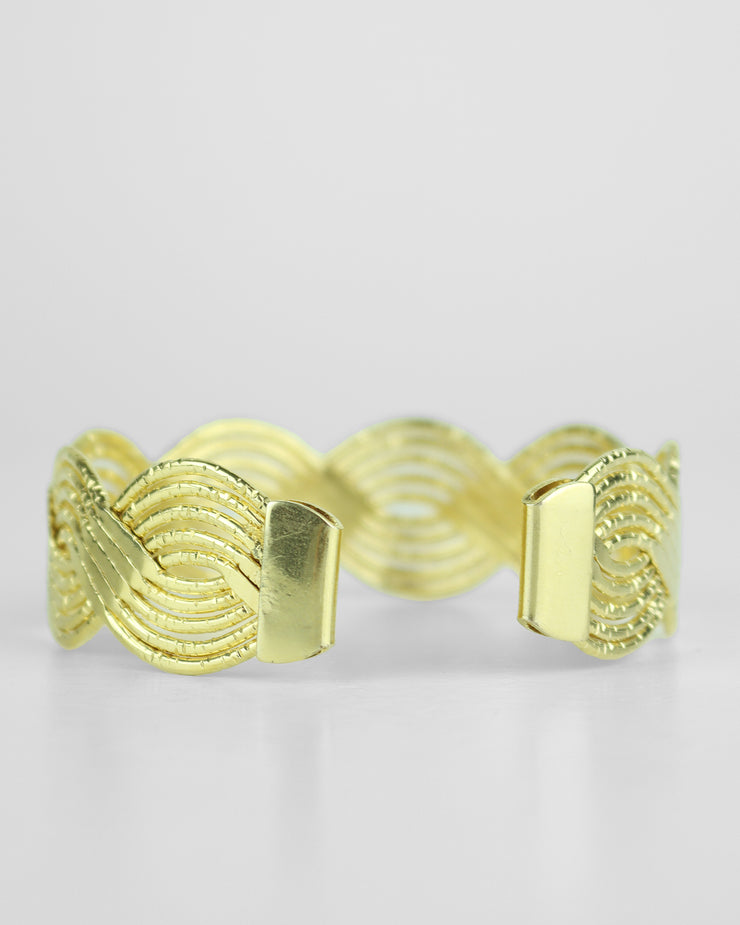Blaiz Marcia Mor Gold Wrap Bracelet Cuff
